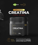 Kit 3 Creatina Monohidratada Pura 300g - QualyNutri