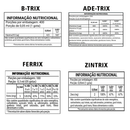 Kit Vitaminas Infantil Flora Nativa ADE-Trix, Ferrix, B-Trix e Zintrix