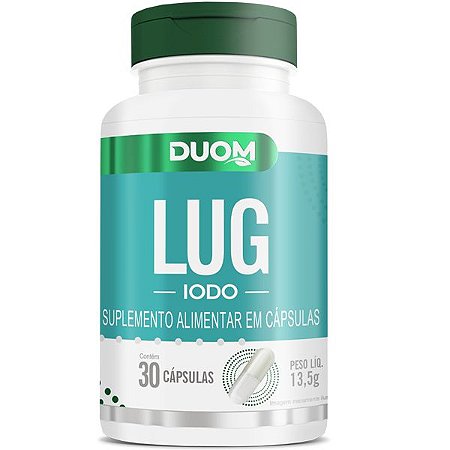 Lug Iodo C/30 Cápsulas - Duom