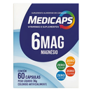 Medicaps 6 Mag C/60 Cápsulas Suplemento de Magnesio e Minerais