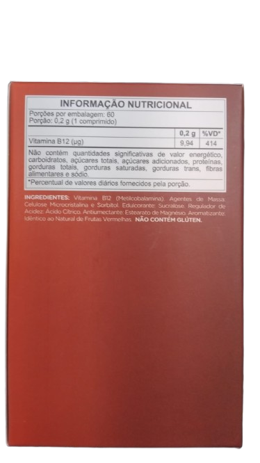 CobalaMAX 9,94mcg C/60 Comprimidos Mastigáveis - Herbamed