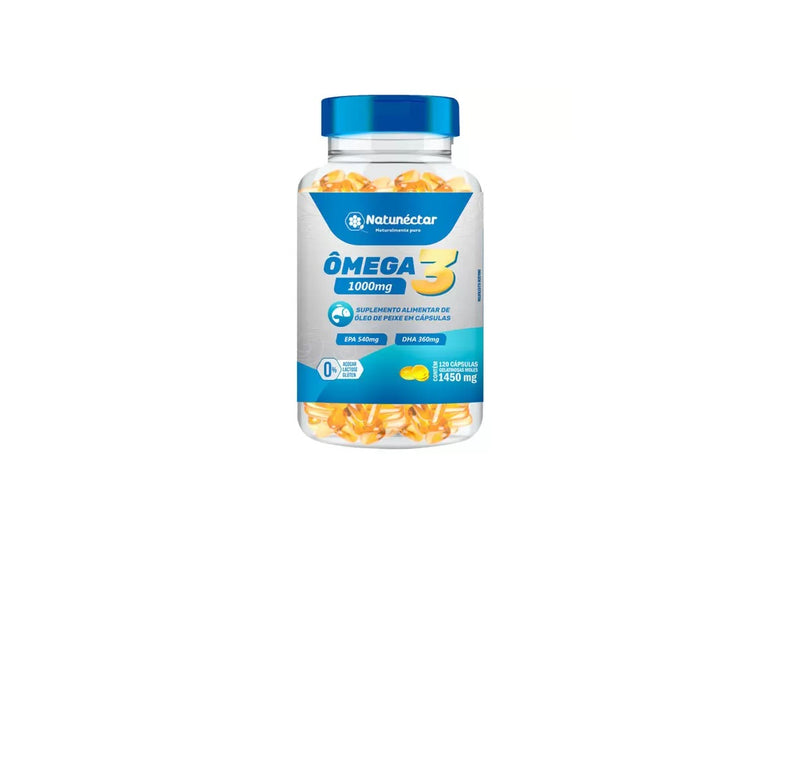 Ômega 3 1000MG C/120 Cápsulas - Natunéctar