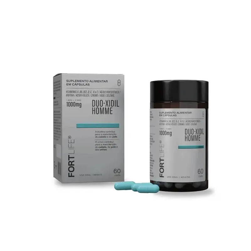 Duo-Xidil Homme 1000Mg 60 Cápsulas - Fortlife