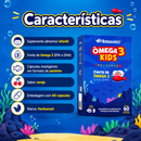 Ômega 3 Kids Peixinho Cereja 60 Cápsulas – Herbamed