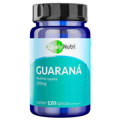 Guaraná 500mg c/120 Cápsulas - Qualy Nutri
