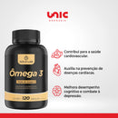 Ômega 3 C/120 Cápsulas - Gold Lab