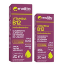 Kit C/2 Vitamina B12 Solução 30ml Frutas Vermelhas - Maltta