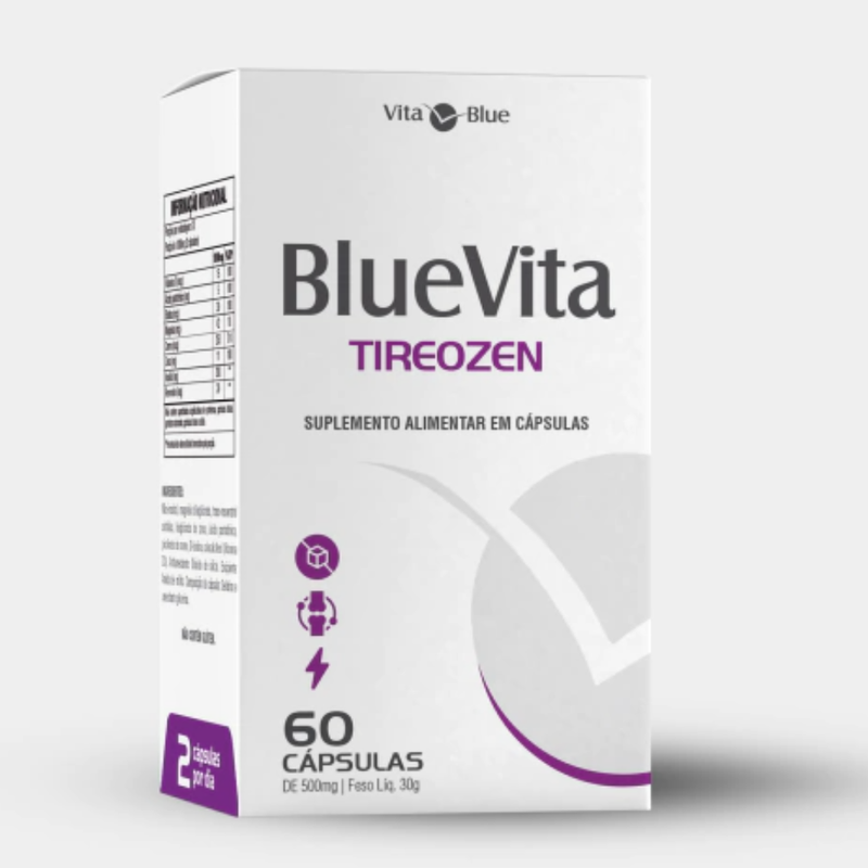 Blue Vita Tireozen C/60 Cápsulas - Vita Blue