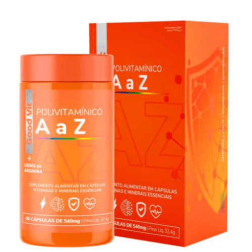 Vitamina A a Z 540mg C/60 Cápsulas - Good Vit