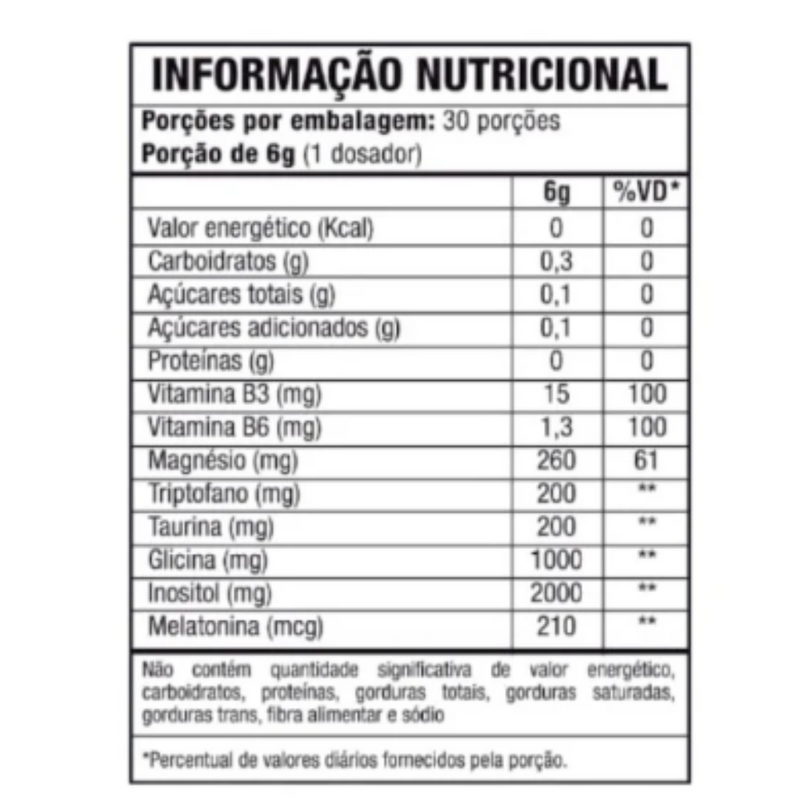 Magnésio Inositol 180g Equilíbrio Mental, Energia e Bem-Estar - Good Vit