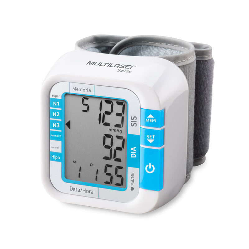 Monitor de Pressão Arterial de Pulso Multilaser  HC204