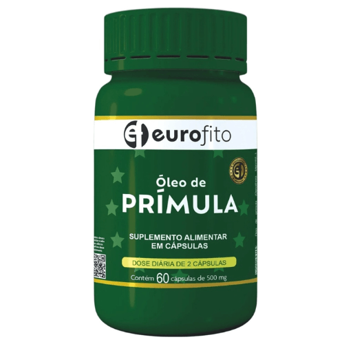 Óleo de Prímula 500mg C/60 Cápsulas - Eurofito