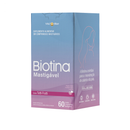 Biotina Mastigável Sabor Tutti-Frutti C/60 Cápsulas - Vita Blue