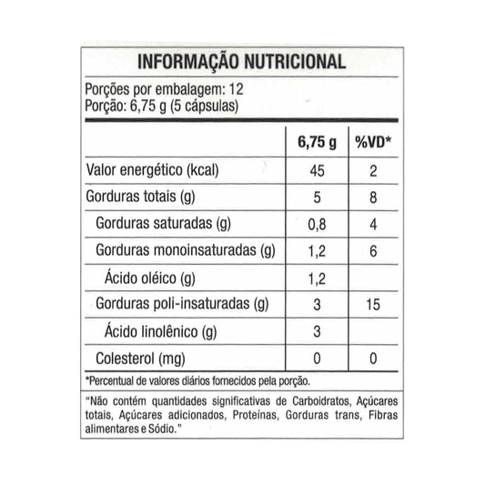 Óleo de Semente de Abóbora 60 Cápsulas - Biocêutica